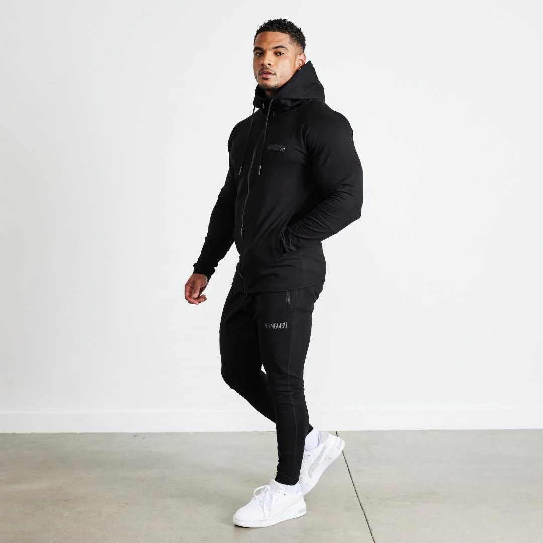 Vanquish Eclipse V2 Black Tapered Sweatpants - Image 3