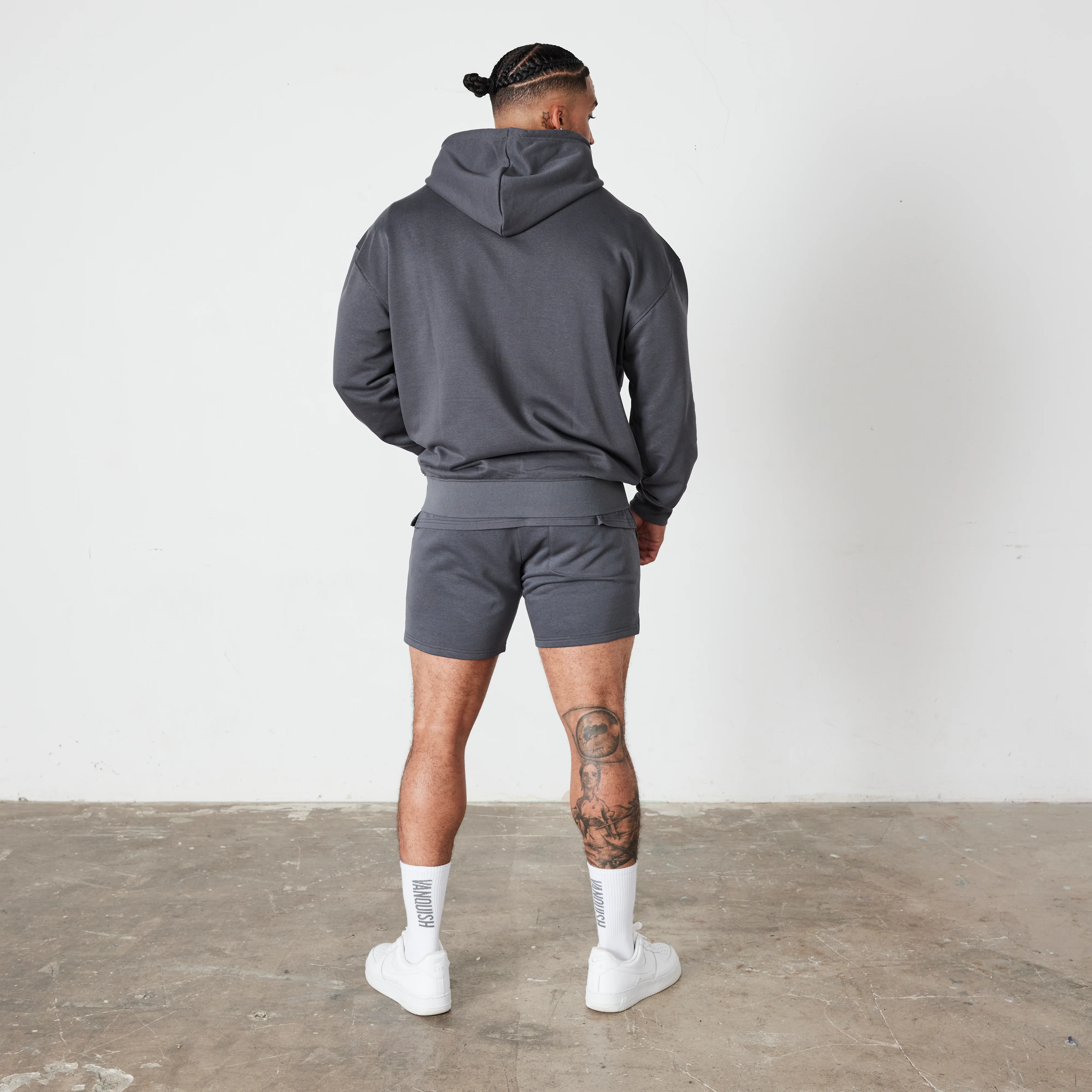 Vanquish Essential Denim Blue Regular Fit Shorts - Image 4