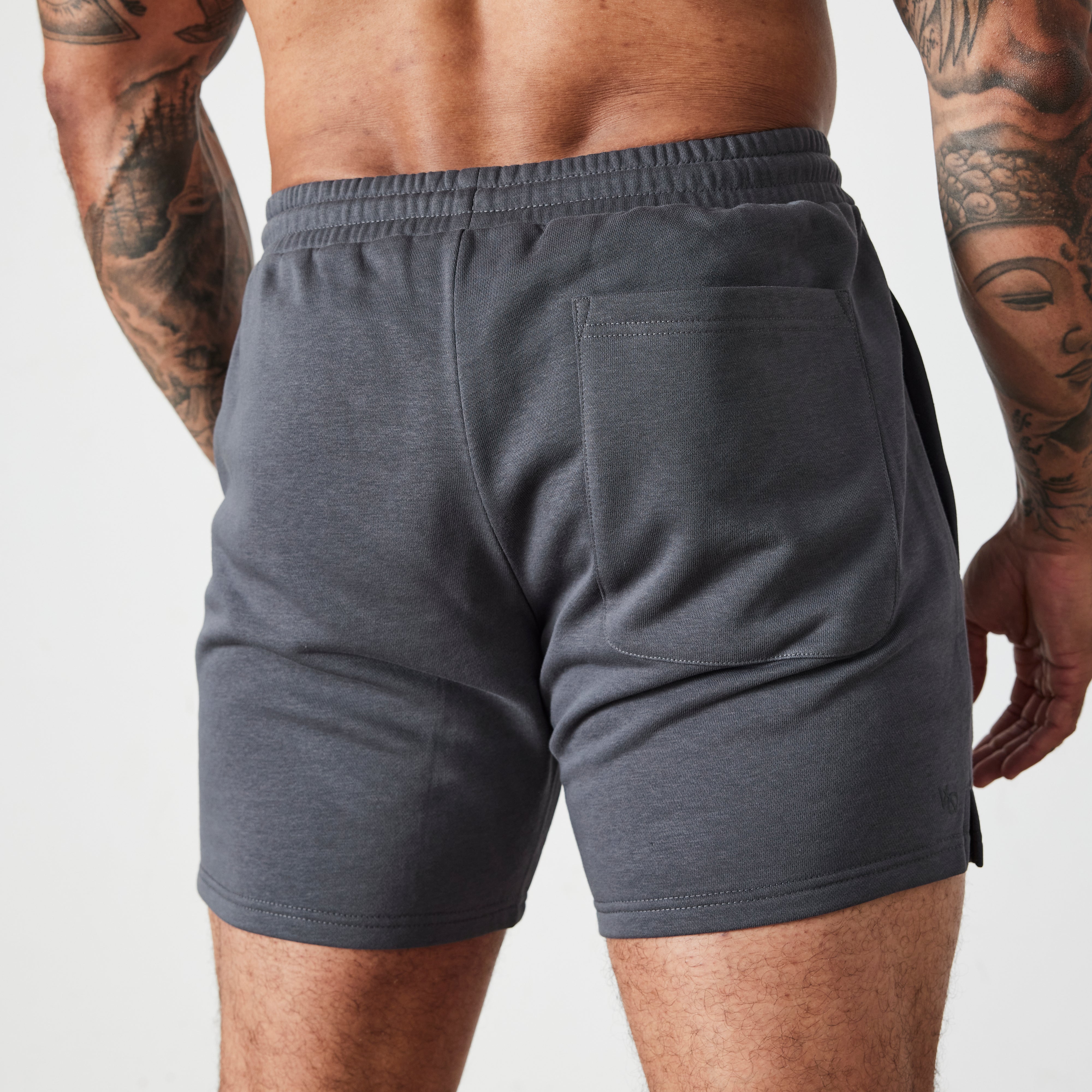 Vanquish Essential Denim Blue Regular Fit Shorts - Image 5